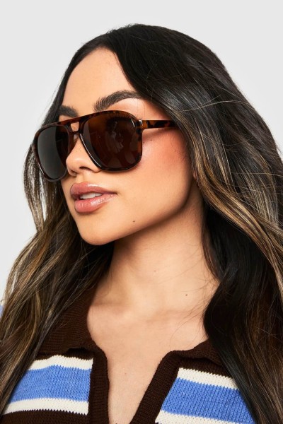 Product Oversized Retro Aviator Sunglasses